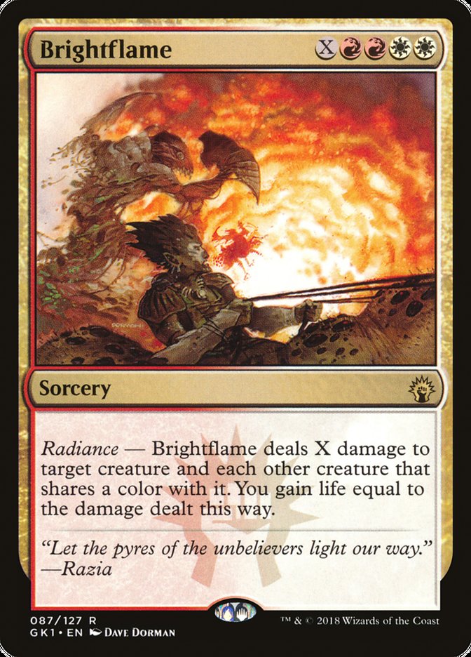 Brightflame [Guilds of Ravnica Guild Kit] | The CG Realm