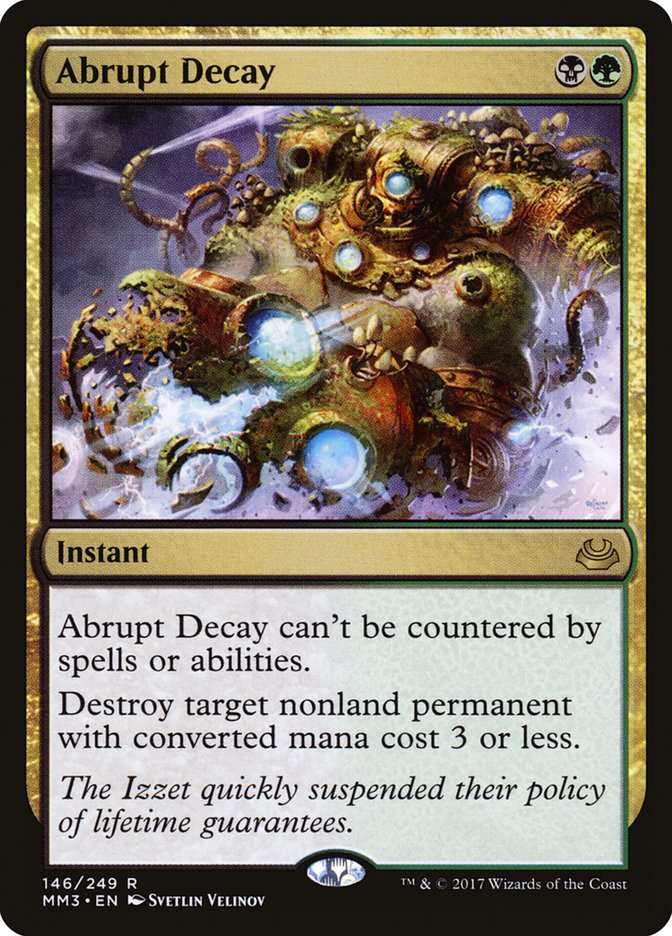 Abrupt Decay [Modern Masters 2017] | The CG Realm