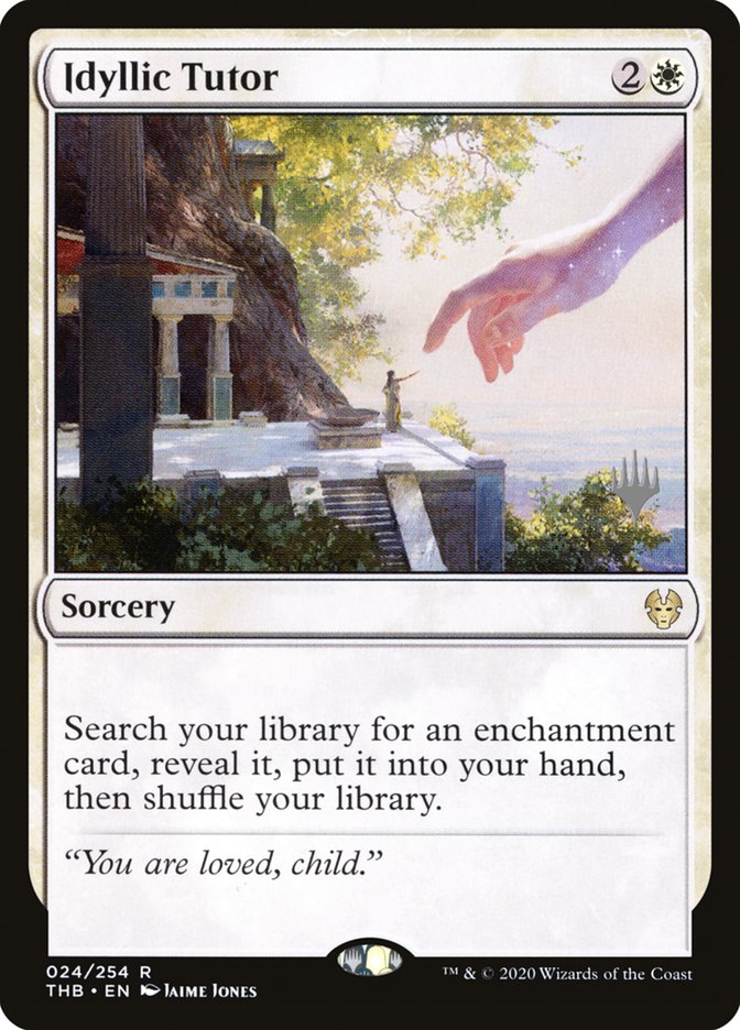 Idyllic Tutor (Promo Pack) [Theros Beyond Death Promos] | The CG Realm