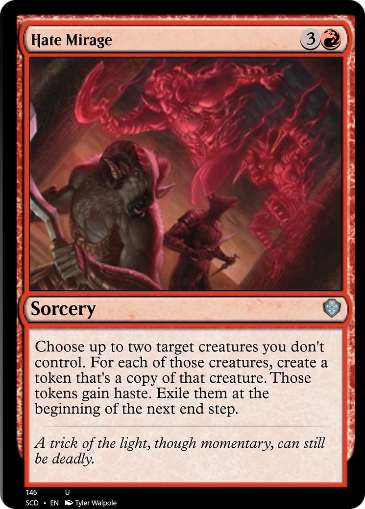 Hate Mirage [Starter Commander Decks] | The CG Realm