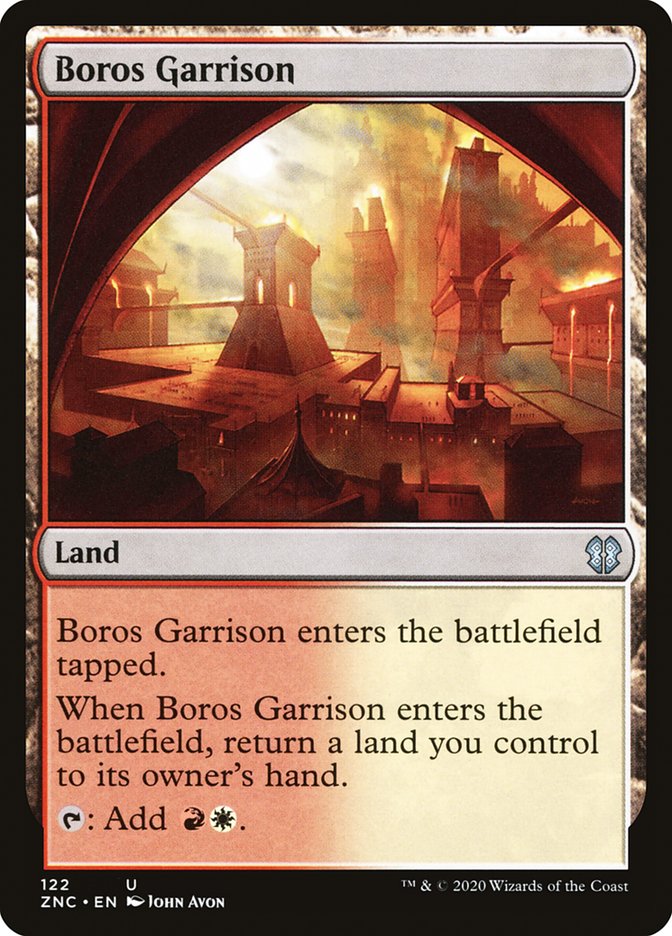 Boros Garrison [Zendikar Rising Commander] | The CG Realm