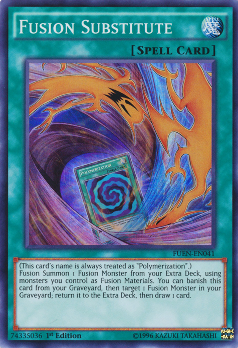 Fusion Substitute [FUEN-EN041] Super Rare | The CG Realm