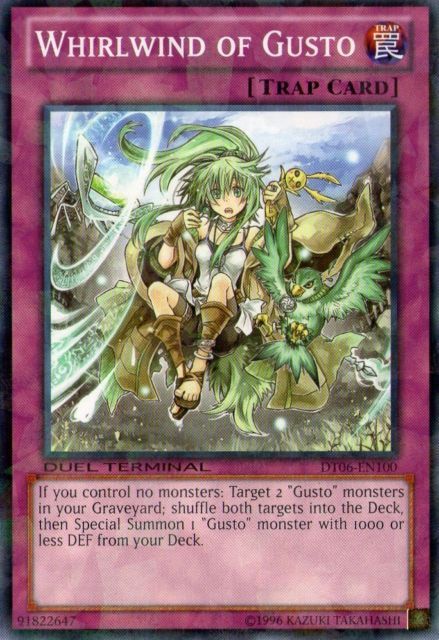 Whirlwind of Gusto [DT06-EN100] Common | The CG Realm