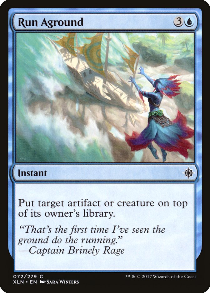 Run Aground [Ixalan] | The CG Realm