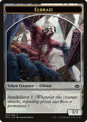 Eldrazi Spawn (003) // Eldrazi Double-Sided Token [Planechase Anthology Tokens] | The CG Realm