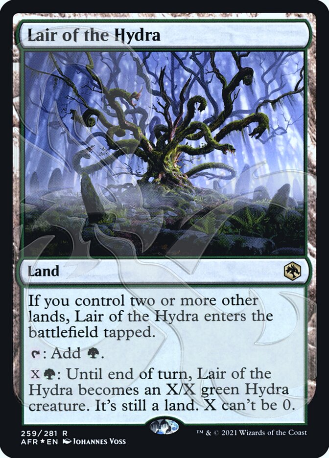 Lair of the Hydra (Ampersand Promo) [Dungeons & Dragons: Adventures in the Forgotten Realms Promos] | The CG Realm