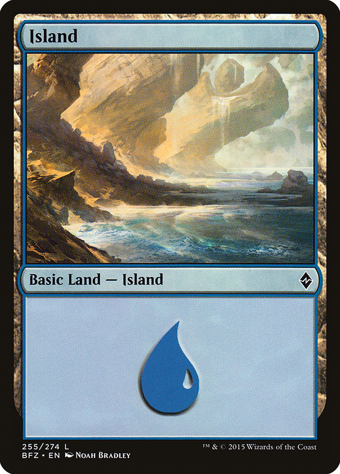 Island (255) [Battle for Zendikar] | The CG Realm