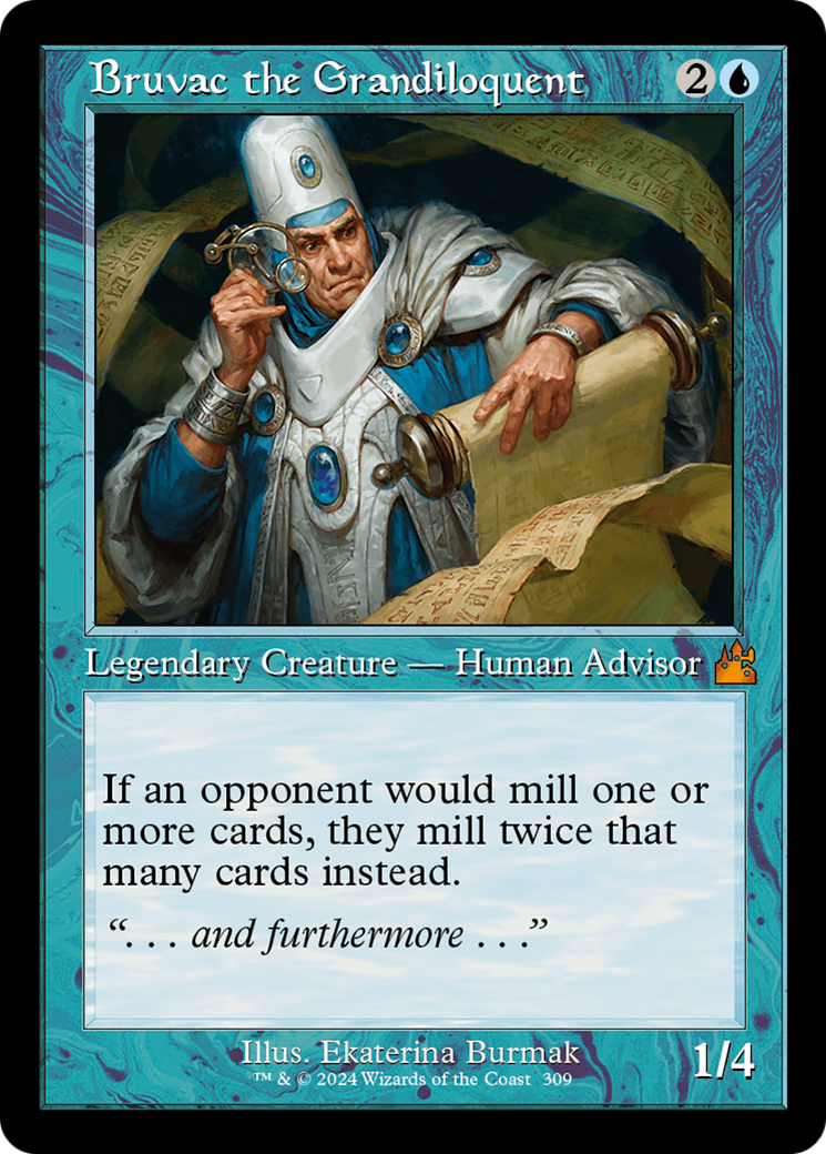 Bruvac the Grandiloquent (Retro Frame) [Ravnica Remastered] | The CG Realm