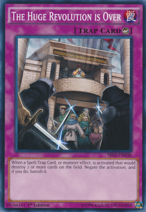 The Huge Revolution is Over [SR03-EN038] Common | The CG Realm