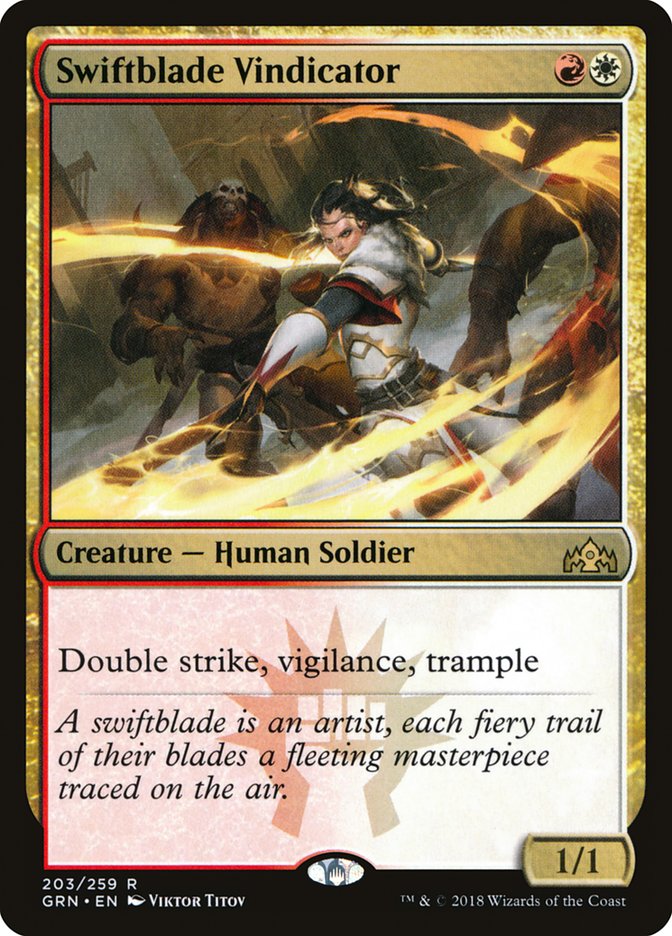 Swiftblade Vindicator [Guilds of Ravnica] | The CG Realm