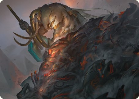 Against All Odds Art Card [Phyrexia: All Will Be One Art Series] | The CG Realm