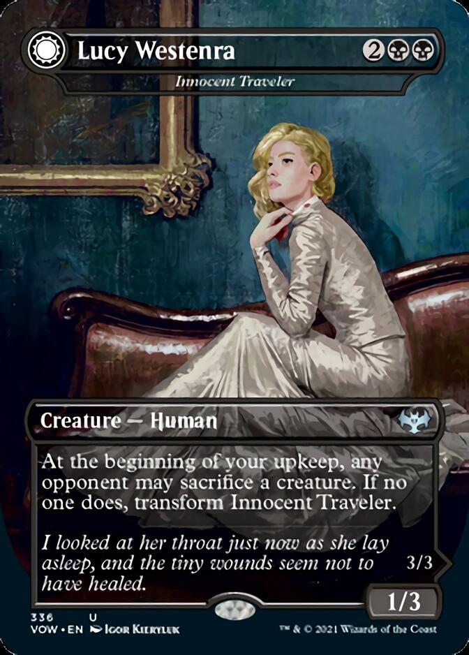 Innocent Traveler // Malicious Invader - Lucy Westenra // Lucy, Arisen Vampire [Innistrad: Crimson Vow] | The CG Realm