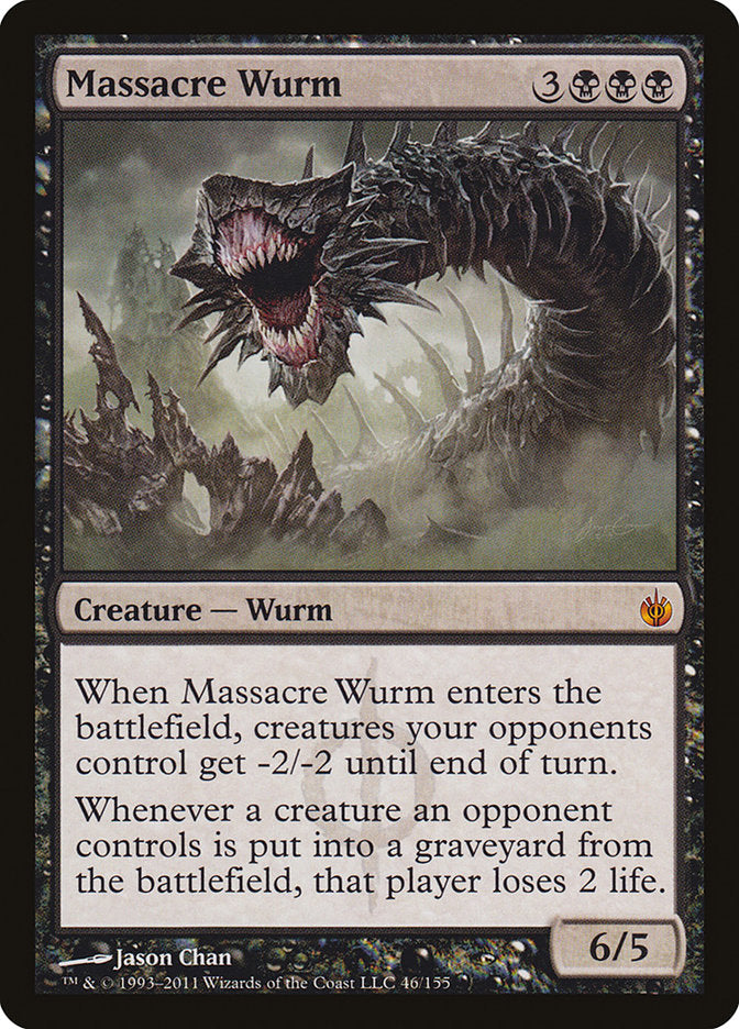 Massacre Wurm [Mirrodin Besieged] | The CG Realm