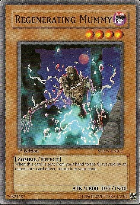 Regenerating Mummy [SDZW-EN012] Common | The CG Realm