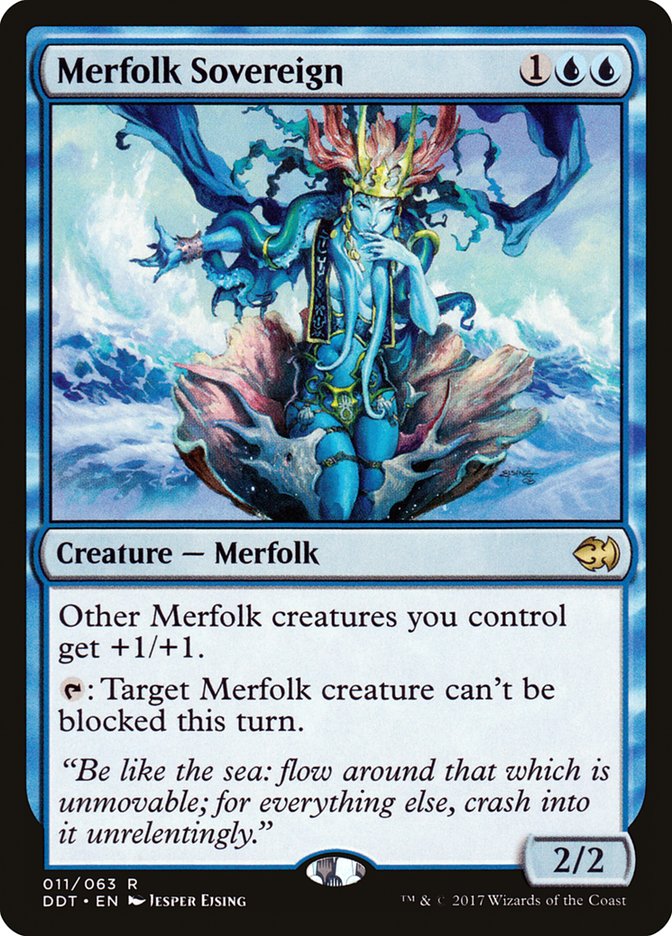 Merfolk Sovereign [Duel Decks: Merfolk vs. Goblins] | The CG Realm