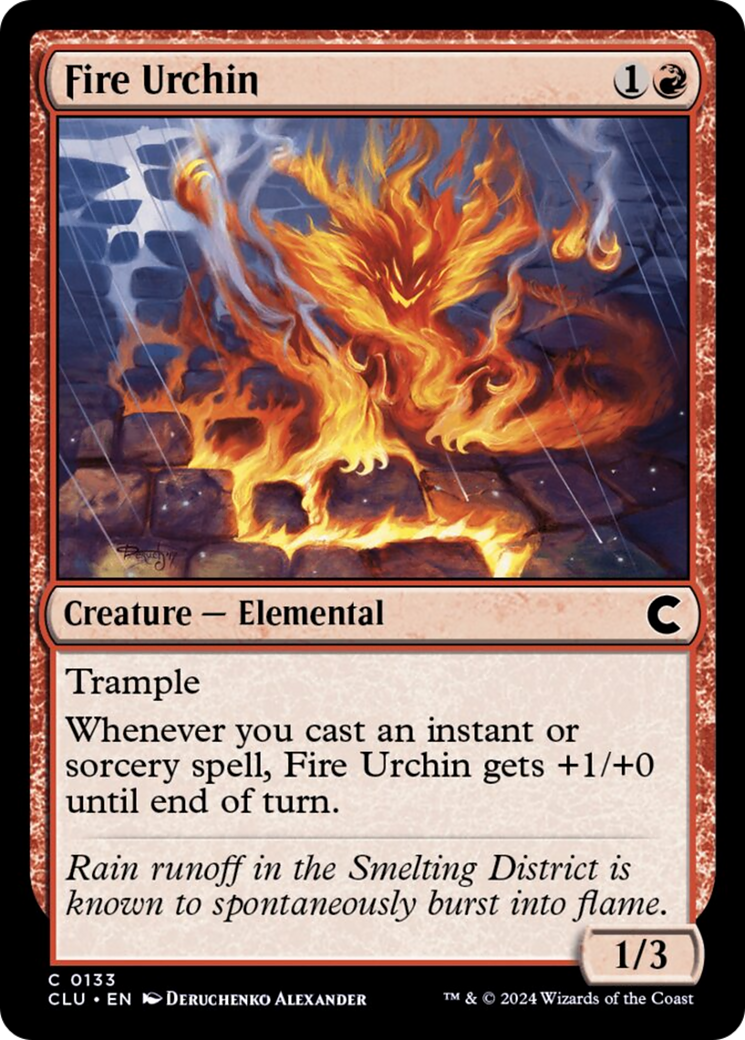 Fire Urchin [Ravnica: Clue Edition] | The CG Realm