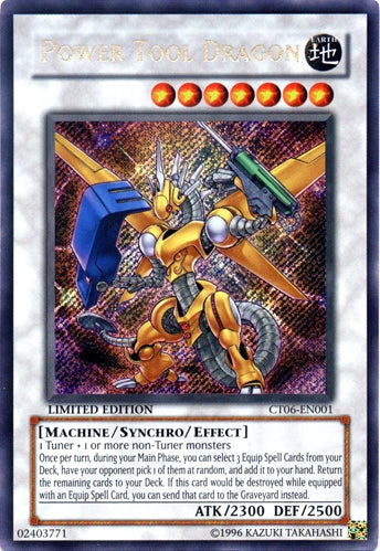 Power Tool Dragon [CT06-EN001] Secret Rare | The CG Realm
