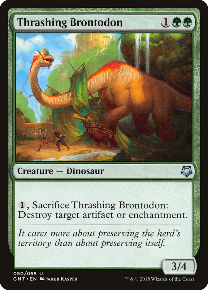 Thrashing Brontodon [Game Night 2018] | The CG Realm