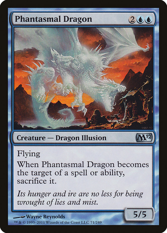 Phantasmal Dragon [Magic 2012] | The CG Realm