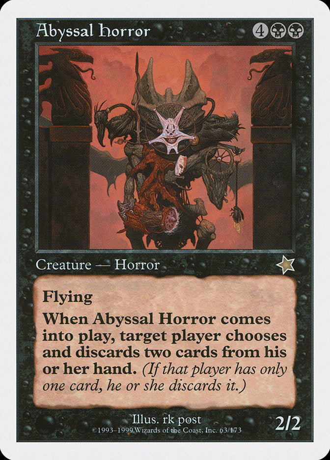 Abyssal Horror [Starter 1999] | The CG Realm