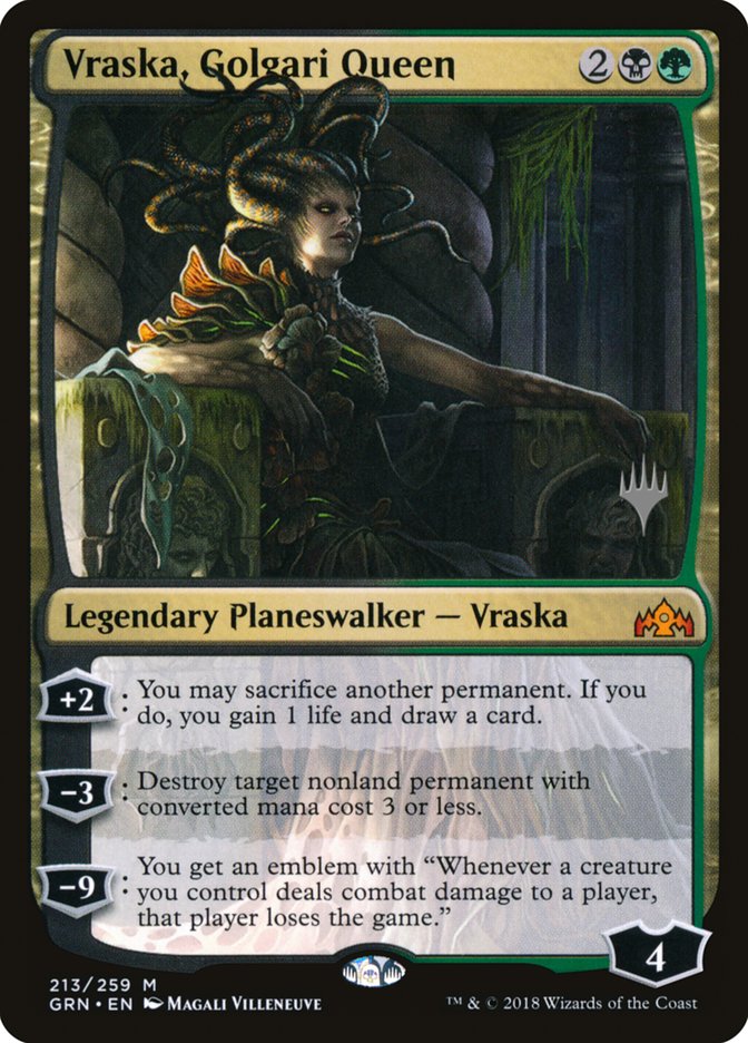 Vraska, Golgari Queen (Promo Pack) [Guilds of Ravnica Promos] | The CG Realm