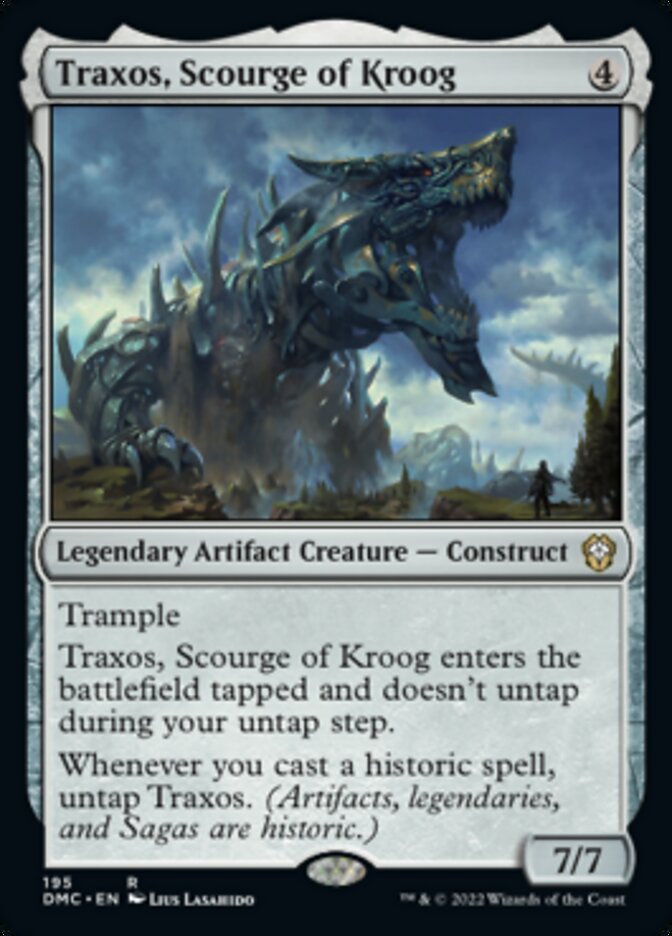 Traxos, Scourge of Kroog [Dominaria United Commander] | The CG Realm