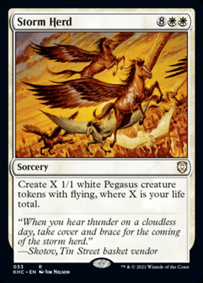 Storm Herd [Kaldheim Commander] | The CG Realm