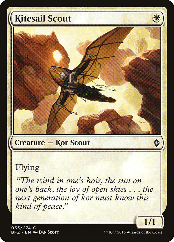 Kitesail Scout [Battle for Zendikar] | The CG Realm