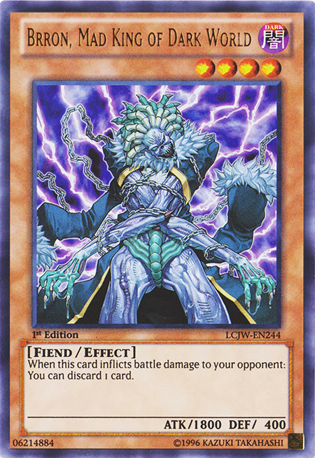 Brron, Mad King of Dark World [LCJW-EN244] Ultra Rare | The CG Realm