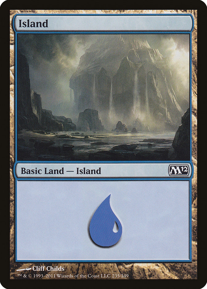 Island (235) [Magic 2012] | The CG Realm