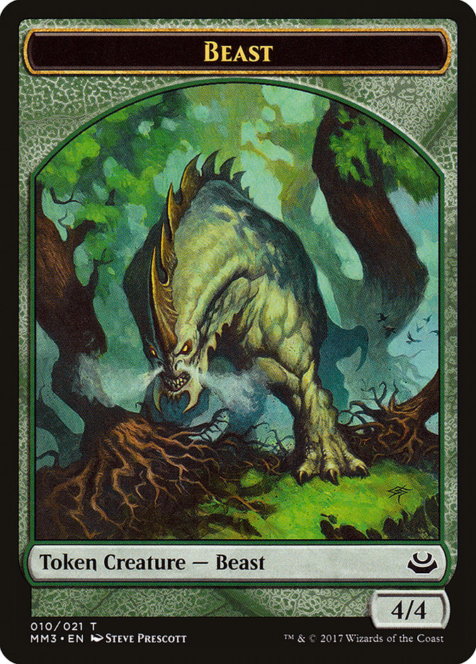 Beast Token (010/021) [Modern Masters 2017 Tokens] | The CG Realm