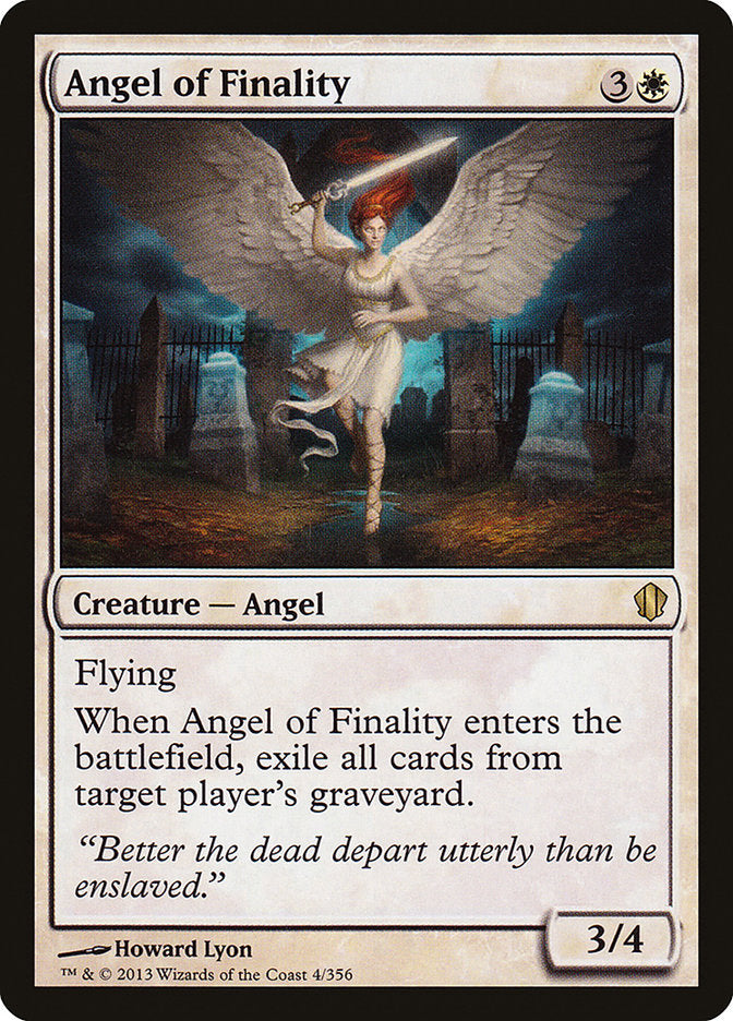 Angel of Finality [Commander 2013] | The CG Realm