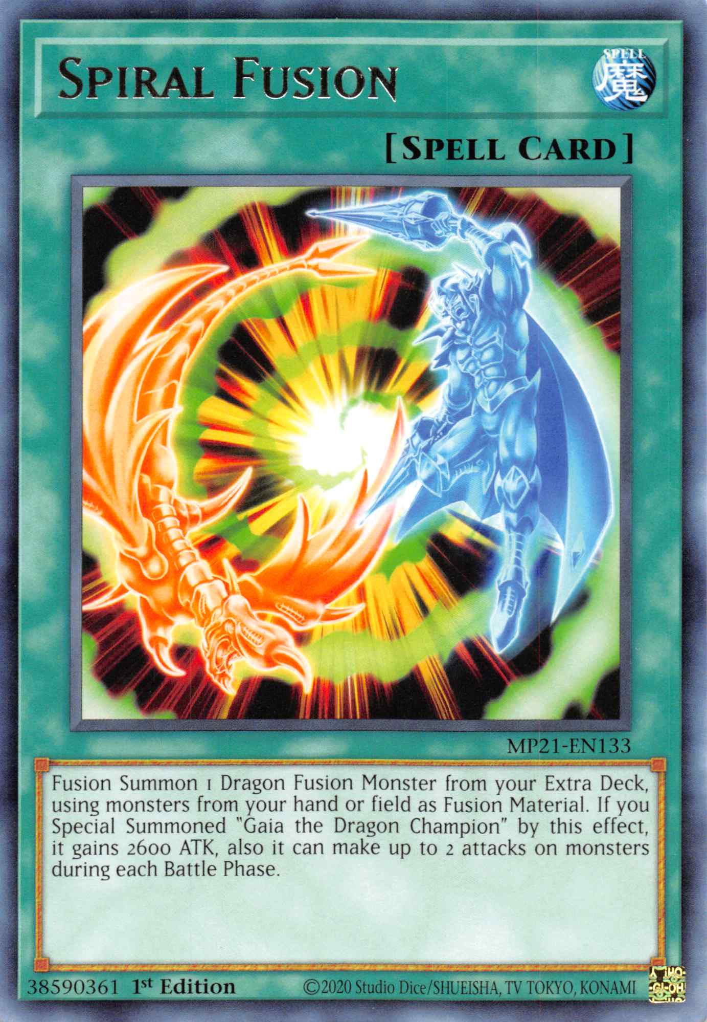 Spiral Fusion [MP21-EN133] Rare | The CG Realm