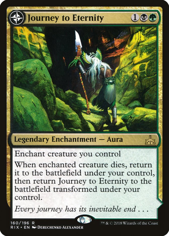Journey to Eternity (RIX-160) - Rivals of Ixalan: (compasslanddfc)