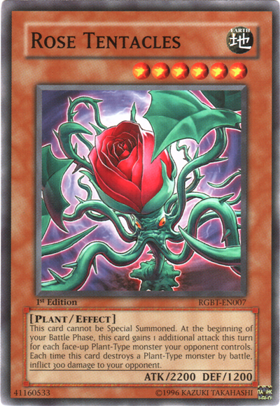 Rose Tentacles [RGBT-EN007] Common | The CG Realm
