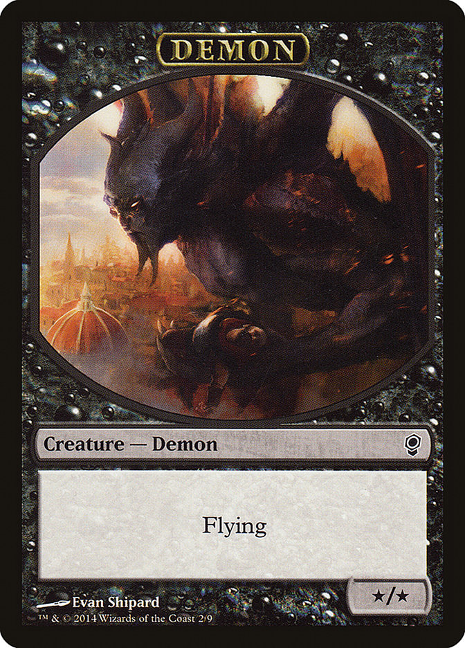 Demon Token [Conspiracy Tokens] | The CG Realm