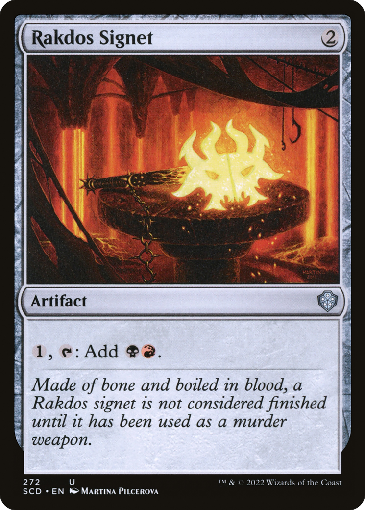 Rakdos Signet [Starter Commander Decks] | The CG Realm