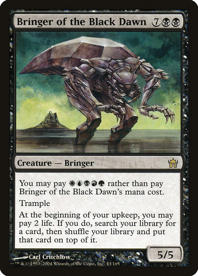 Bringer of the Black Dawn [Fifth Dawn] | The CG Realm