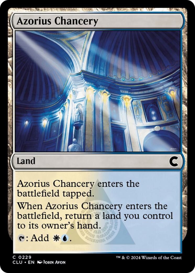 Azorius Chancery [Ravnica: Clue Edition] | The CG Realm