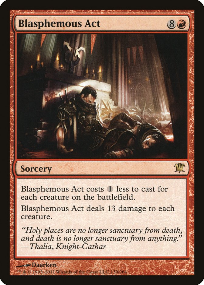Blasphemous Act [Innistrad] | The CG Realm