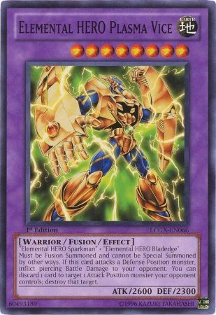 Elemental HERO Plasma Vice [LCGX-EN066] Common | The CG Realm