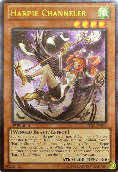 Harpie Channeler [LTGY-EN035] Ultimate Rare | The CG Realm