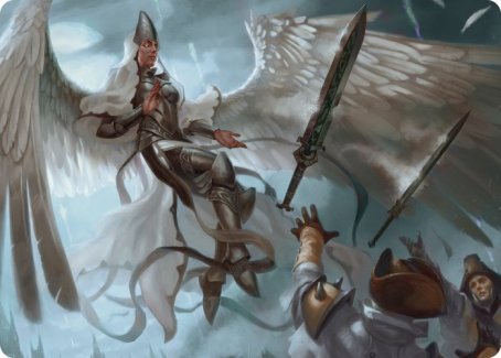 Angelic Quartermaster Art Card [Innistrad: Crimson Vow Art Series] | The CG Realm