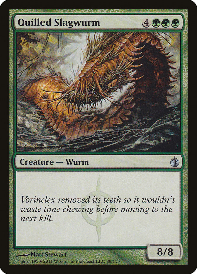 Quilled Slagwurm [Mirrodin Besieged] | The CG Realm