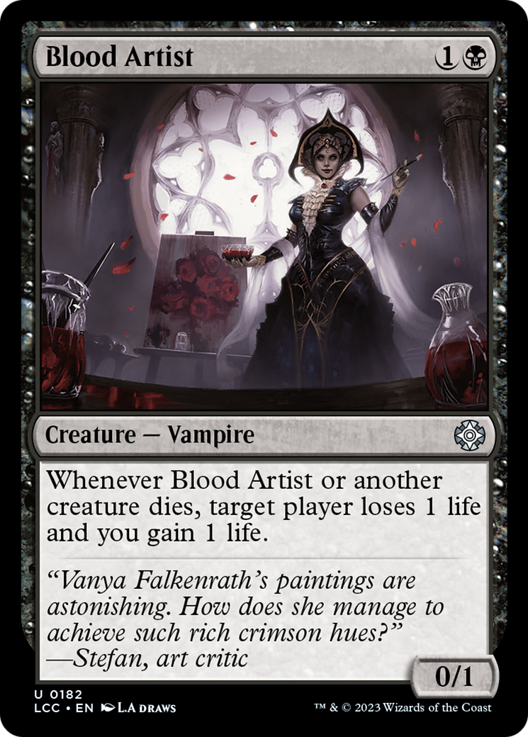 Blood Artist [The Lost Caverns of Ixalan Commander] | The CG Realm