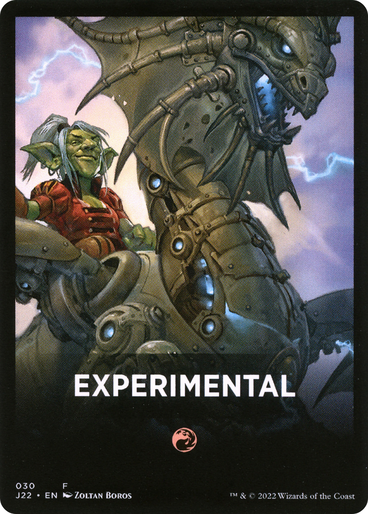 Experimental Theme Card [Jumpstart 2022 Front Cards] | The CG Realm