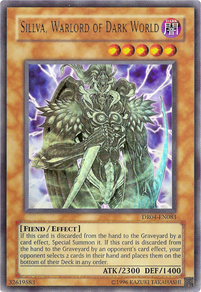Sillva, Warlord of Dark World [DR04-EN083] Ultra Rare | The CG Realm