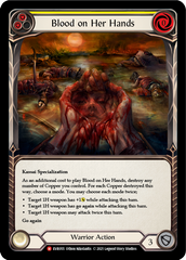 Blood on Her Hands [EVR055] (Everfest)  1st Edition Rainbow Foil | The CG Realm