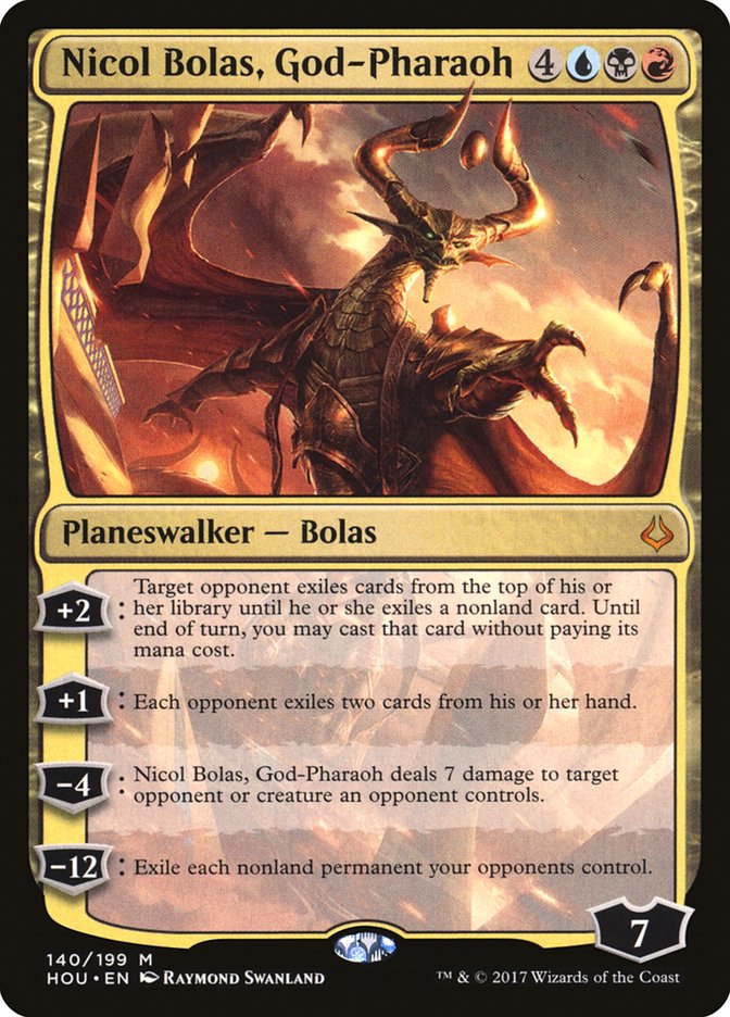 Nicol Bolas, God-Pharaoh [Hour of Devastation] | The CG Realm