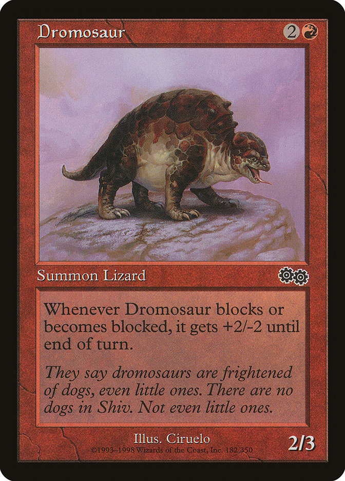 Dromosaur [Urza's Saga] | The CG Realm